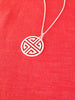 Guilin silver Pendant red