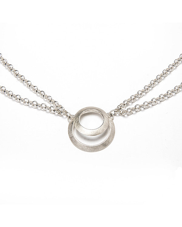 Clasp 2 strand Necklace EnA Fine Jewelry