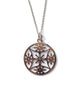 Nikko Open Pendant silver