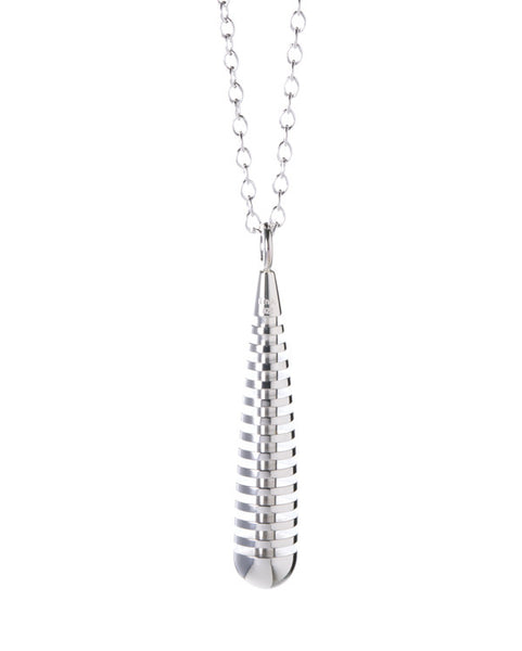 Ribbed Pendant Round