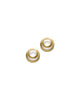 Clasp Earrings Gold