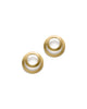 Clasp Earrings Gold