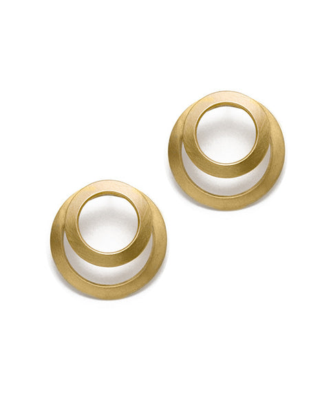 Clasp Earrings Gold