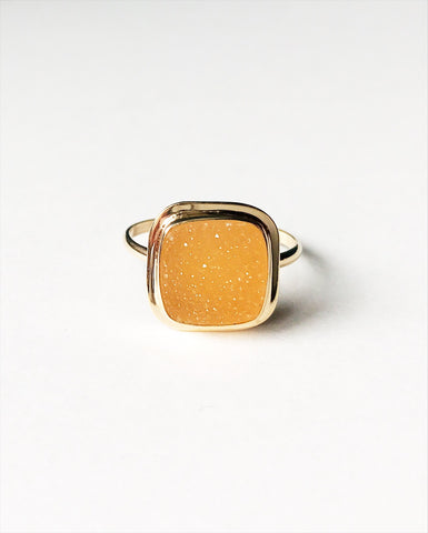 Druzy ring