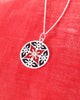 Nikko Pendant silver enamel