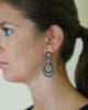 Module Earrings Silver