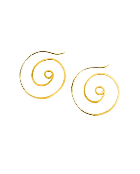 Nautilus Hoop Earrings