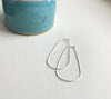 Teardrop Hoop Earrings